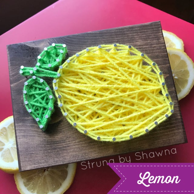 Lemon String Art Kit!